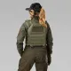 11 - Плитоноска жіноча Warmor gen.3 FL SPECPROM (for Ladies). Без підсумків. Зі швидким боковим та верхнім скиданням (без плит). Олива
