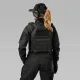 12 - Плитоноска жіноча Warmor gen.3 FL SPECPROM (for Ladies). Без підсумків. Зі швидким боковим та верхнім скиданням (без плит). Чорний
