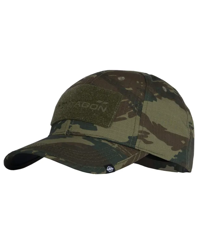 1 - Кепка тактическая Pentagon Tactical 2.0 BB. Камуфляж Greek Lizard