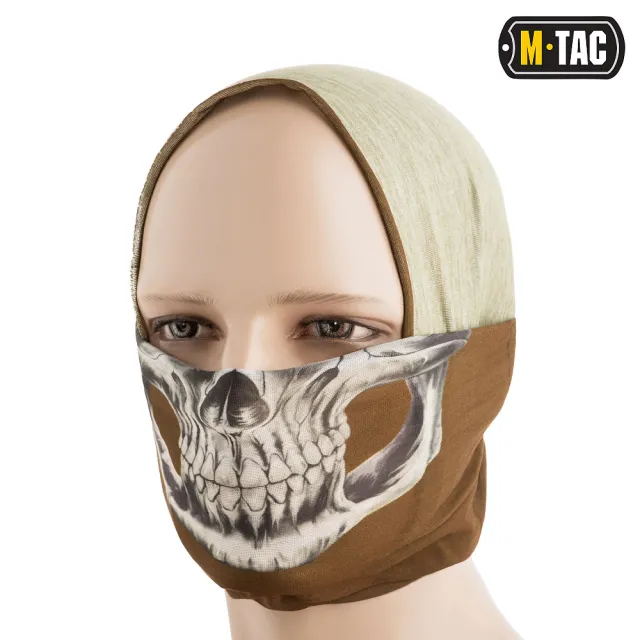 4 - Шарф-труба облегченный M-Tac Reaper Skull. Койот