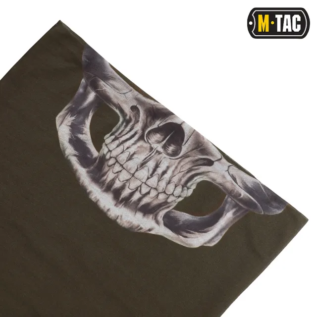 7 - Шарф-труба облегченный M-Tac Reaper Skull. Олива