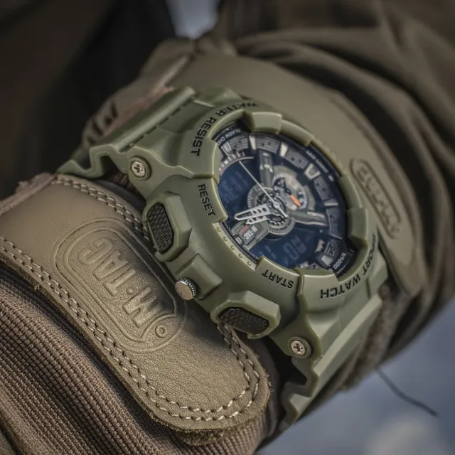 7 - Тактичний годинник M-Tac Sport. Олива