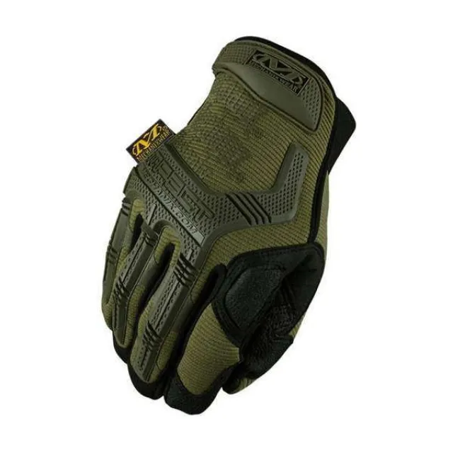 1 - Рукавички тактичні MECHANIX M-Pact (репліка). Олива