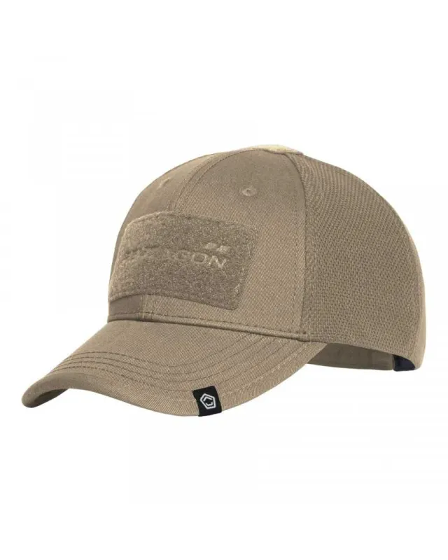 1 - Кепка тактична Pentagon Raptor BB Twill/Mesh. Хакі