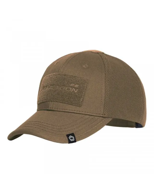 1 - Кепка тактична Pentagon Raptor BB Twill/Mesh. Койот
