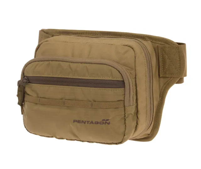 2 - Поясная сумка Pentagon Runner Concealment Pouch Police. Койот