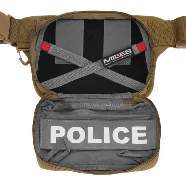 4 - Поясная сумка Pentagon Runner Concealment Pouch Police. Койот