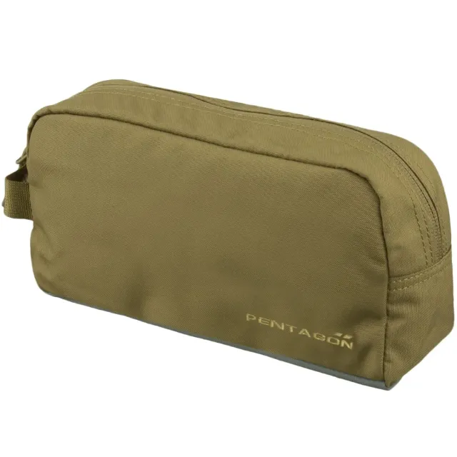 1 - Органайзер для туалетного приладдя Pentagon RAW Travel Kit. Койот