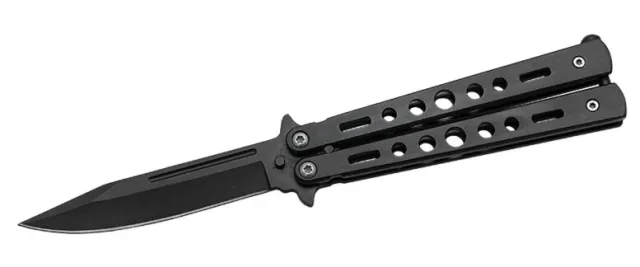 1 - Нiж метелик Benchmade 323B. Чорний
