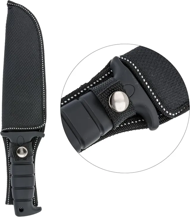 4 - Ніж мисливський Columbia 224. Черный