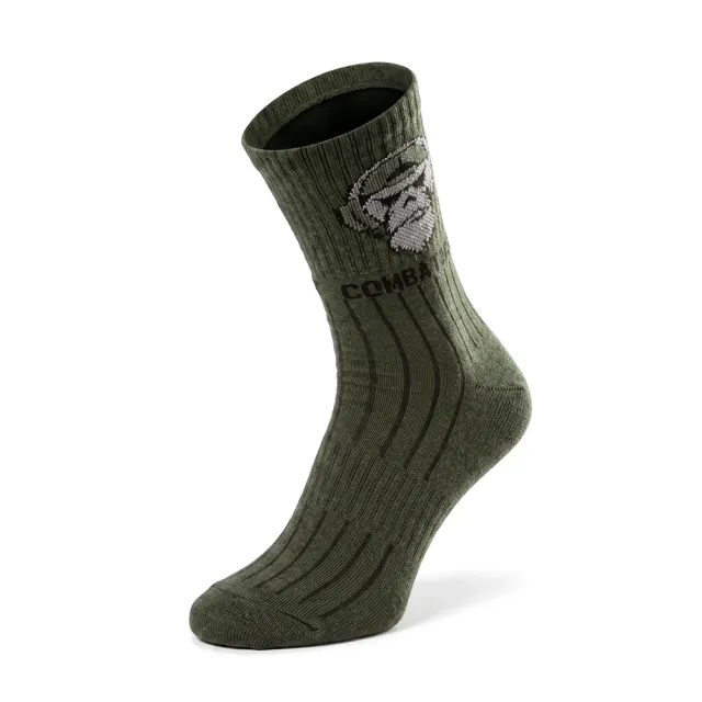 1 - Шкарпетки трекінгові Combatant Ranger Trek Mid Core. Олива