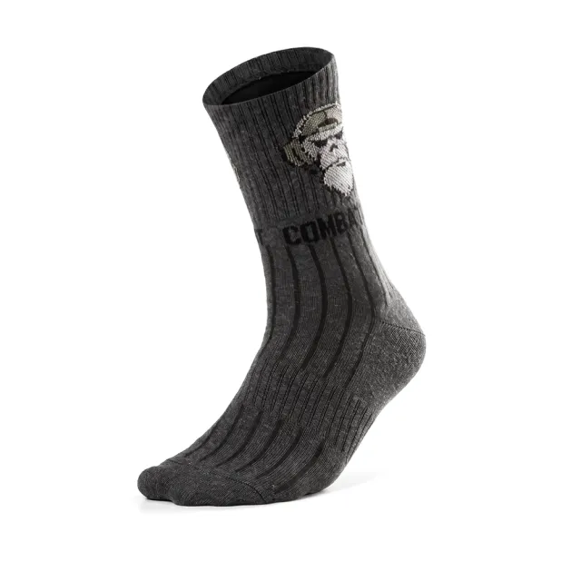 1 - Шкарпетки трекінгові Combatant Ranger Trek Mid Core. Сірий