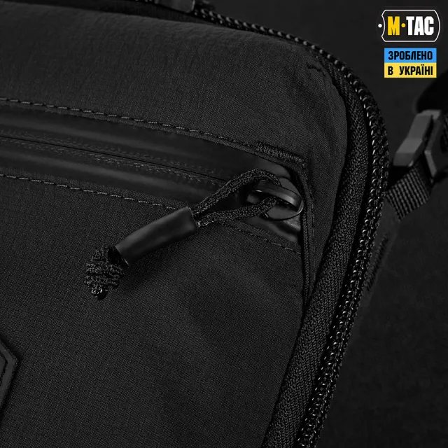 10 - Сумка через плечо M-Tac Pocket Hardsling Lite-C Elite. Черный