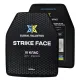 4 - Поліетиленова бронеплита Strike Face 3-го класу. Вага 1,4 кг. Розмір 25 на 30 см.