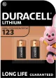 1 - Батарейки Duracell Ultra Lithium CR123A, 2 шт