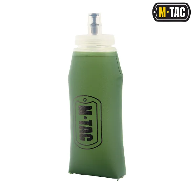 1 - Пляшка для води M-Tac 500 мл м'яка. Олива