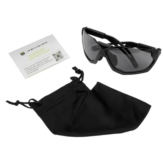 2 - Окуляри тактичні Revision SlingShot Smoke Lens. Чорний
