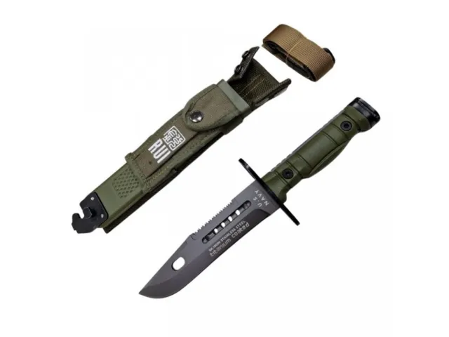 1 - Ніж мисливський Columbia US NAVY. Олива