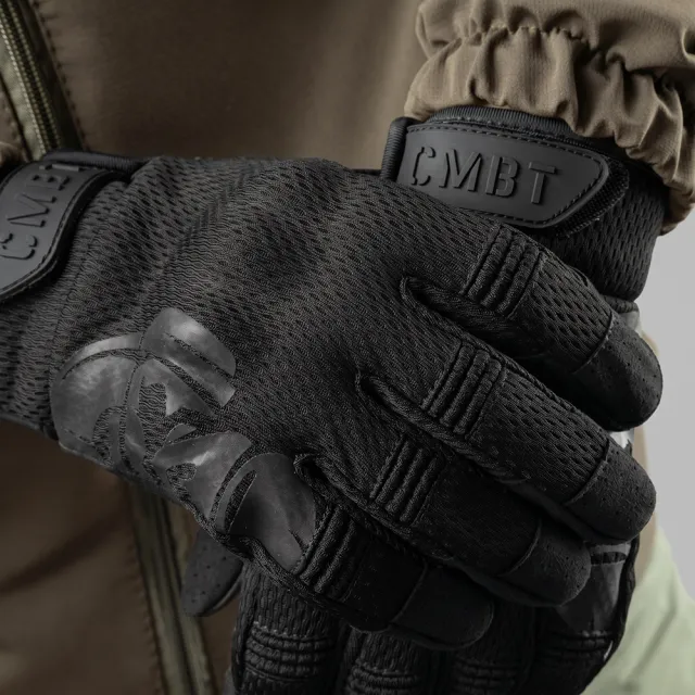 4 - Рукавички тактичні Combatant A30. Чорний