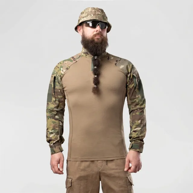 13 - Убакс тактичний Combatant Raider Pro LS довгий рукав. Мультикам