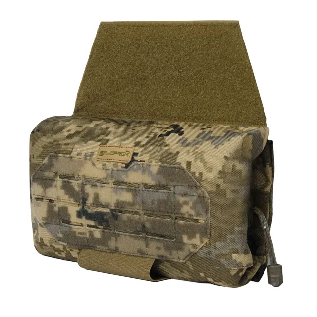 1 - Тунельна аптечка з балістичним захистом 2 клас SPECPROM Warmor 3.0 Roll. Піксель ММ14