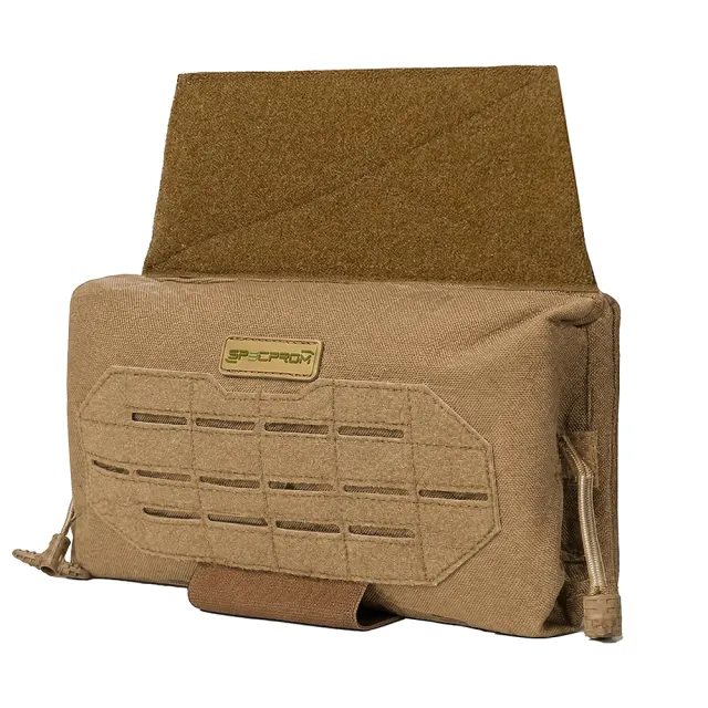 1 - Тунельна аптечка з балістичним захистом 2 клас SPECPROM Warmor 3.0 Roll. Койот
