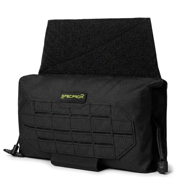 1 - Тунельна аптечка з балістичним захистом 2 клас SPECPROM Warmor 3.0 Roll. Чорний