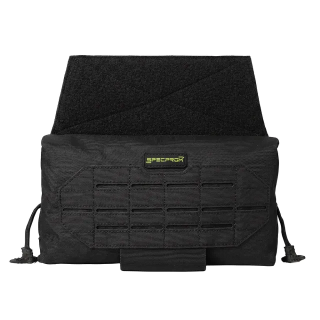 2 - Тунельна аптечка з балістичним захистом 2 клас SPECPROM Warmor 3.0 Roll. Чорний