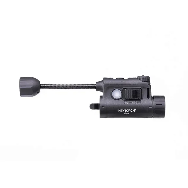7 - Ліхтар тактичний для шолома M-Tac Nextorch. Чорний