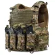 2 - Бронежилет 6 класу Warmor gen.4 MultiCam. Пластини 6 класу. М'який захист 1 класу. Вага 11,7 кг.