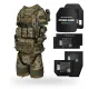 1 - Бронежилет 6 класу Warmor Gen.3 FullSet SPECPROM. Балістичні пакети 1 класу. Піксель (ММ14)