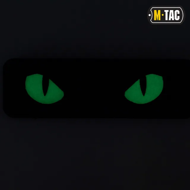 2 - Шеврон-нашивка M-Tac Cat Eyes Laser Cut. Койот