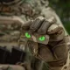 6 - Шеврон-нашивка M-Tac Cat Eyes Laser Cut. Мультикам з зеленими очима
