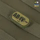4 - Патч з кріпленням MOLLE M-Tac PVC група крові AB (IV)-. Олива