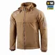1 - Тактическая куртка M-Tac Norman Windblock Fleece. Койот