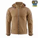 19 - Тактическая куртка M-Tac Norman Windblock Fleece. Койот