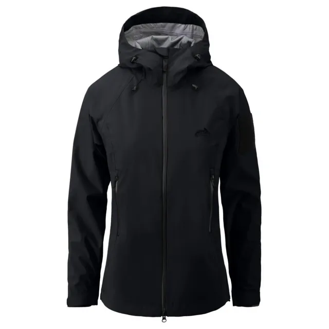 2 - Куртка жіноча Helikon Squall Hardshell Torrent Stretch. Чорний