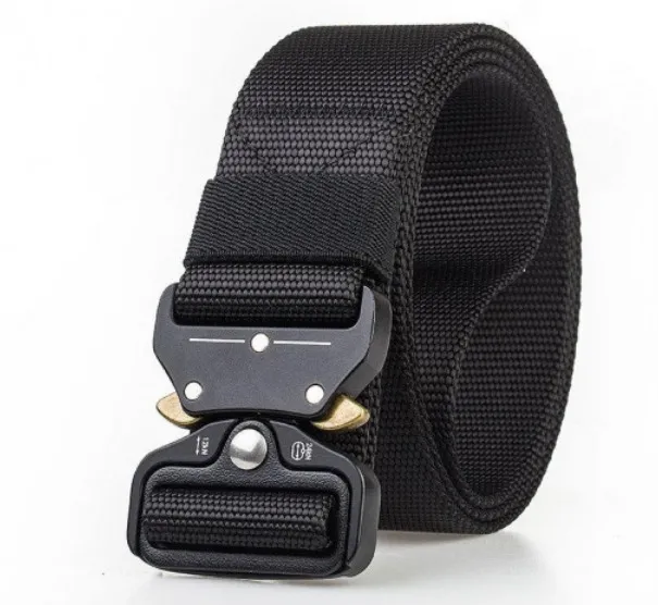1 - Ремінь тактичний воєнний Assault Belt Чорний