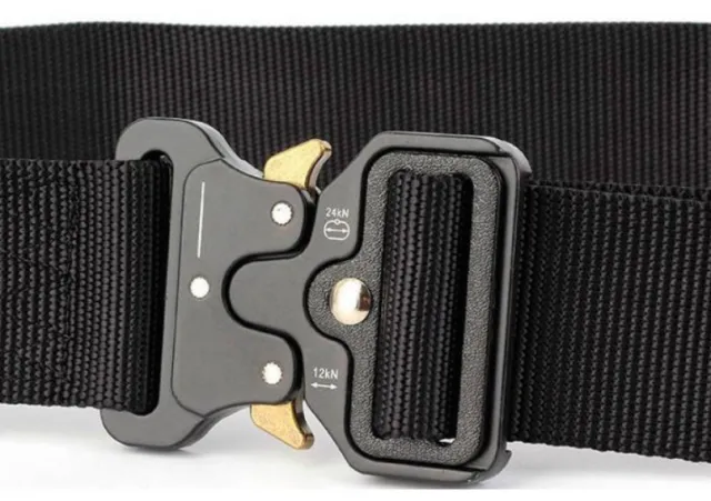 2 - Ремінь тактичний воєнний Assault Belt Чорний