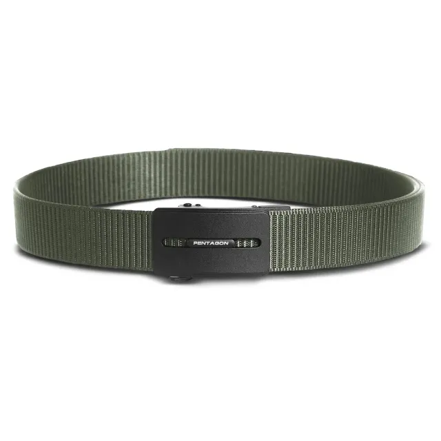 1 - Ремень тактический Pentagon Regal Belt BLK. Олива