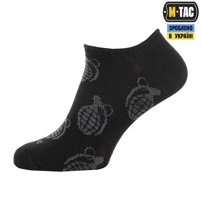2 - Носки M-Tac літні легкі Grenades. Чорний