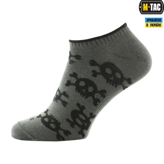 4 - Носки M-Tac літні легкі Pirate Skull. Олива