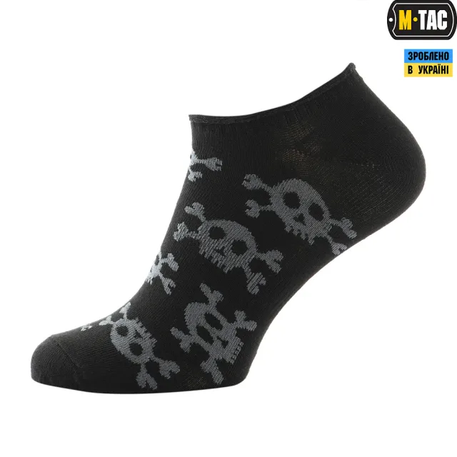 3 - Носки M-Tac літні легкі Pirate Skull. Чорний