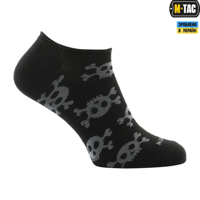 2 - Носки M-Tac літні легкі Pirate Skull. Чорний