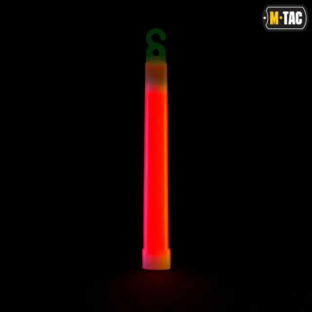 2 - Палочки, химический источник света M-Tac 15см. Красный