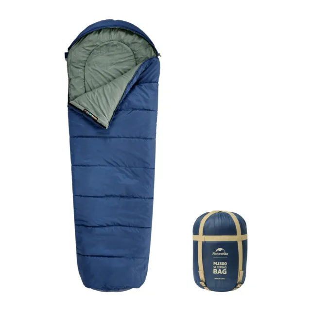 1 - Спальный мешок Naturehike MJ 300 CNK2300SD014. Синий