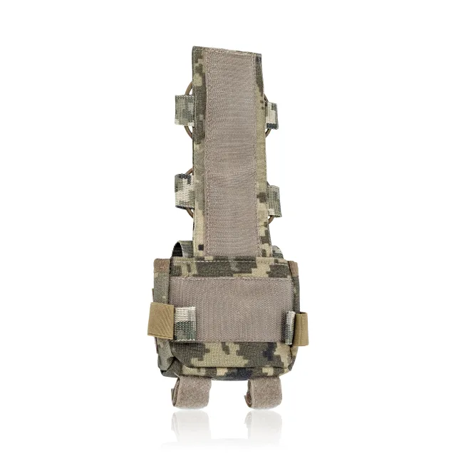 3 - Підсумок-противага для шолома (кріплення на тилову частину). Cordura 1000D. Піксель