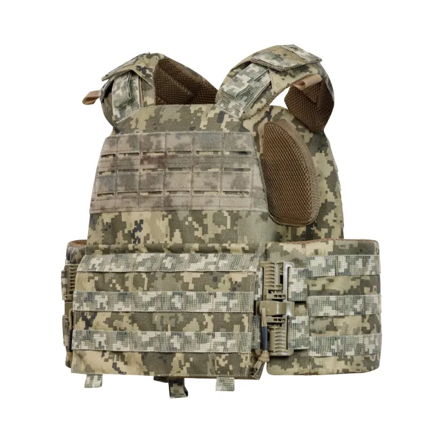 1 - Плитоноска КРУК, система швидкого скидання. Molle. Колір Піксель.