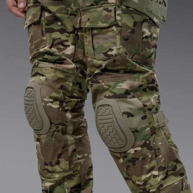 9 - Тактичні брюки Battlegear Regular. Колір Мультикам. Розмір: L