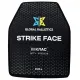1 - Поліетиленова бронеплита Strike Face 3-го класу. Вага 1,4 кг. Розмір 25 на 30 см.